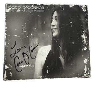 COCO O'CONNOR WHEN I WAS YOUR WORLD CD 2020 Signed Autographed!